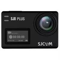 Экшн камера SJCam SJ8 Plus, Черный с креплением, цифровым стабилизатором / Водонепроницаемая Экшен камера 4K 30 FPS на шлем, голову, грудь