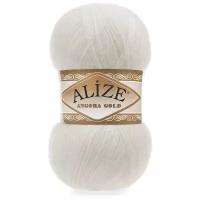 Пряжа Alize Angora Gold, 20 % шерсть, 80 % акрил, 100 г, 550 м, 1 шт., 450 жемчужный