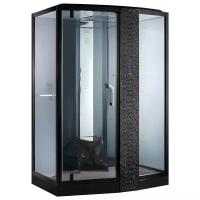 Душевая кабина, Orans OLS-SR-89102S R, прозрачное стекло, низкий поддон, 150х100 см, black