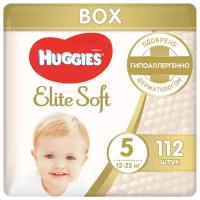Huggies подгузники Elite Soft 5 (12-22 кг), 112 шт