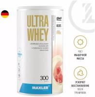 Протеин сывороточный Maxler Ultra Whey 300 гр. - Клубничный молочный коктейль