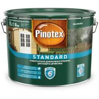 Водозащитная пропитка Pinotex Standard красное дерево 9 л