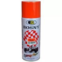 Краска Bosny Spray Paint акриловая универсальная, 141 orange, глянцевая, 400 мл