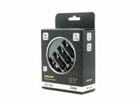 SWAT SIC-410 межблочный кабель 4RCA-4RCA, 1.0 метр