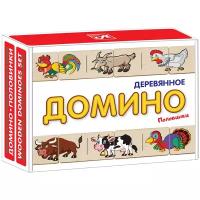 Настольная игра АНДАНТЕ Домино Половинки Домашние животные