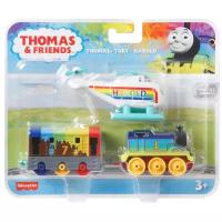 Thomas and Friends Игровой набор, Радужные паровозики Thomas, Toby, Harold, HDK12