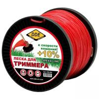 Леска для триммера DDE Speed Line 2.0mm x 167m Red 644-894