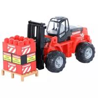 Погрузчик Mammoet Toys с конструктором (62734) 1:26, 48.5 см