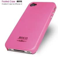 Чехол-накладка для Apple iPhone 4 Hoco Frosted Case (Розовый)