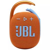 Акустическая система JBL Clip 4, цвет: оранжевый