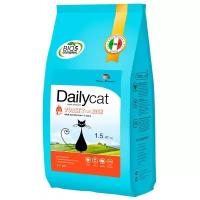 Dailycat Adult Sterli Lite Turkey and Rice сухой корм для стерилизованных кошек, с индейкой и рисом - 1,5 кг