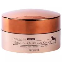 Deoproce Horse Enrich All Care Cream Крем для лица питательный с лошадиным жиром