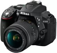 Фотоаппарат Nikon D5300 Kit AF-S 18-55 VR, черный