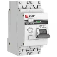 Дифференциальный автомат EKF АД-32 2П 30 мА C 4.5 кА AC электронный 20 А 30 мА