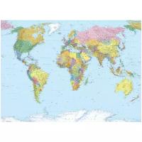 Фотообои бумажные Komar World Map