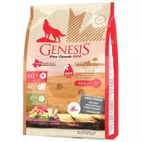 Сухой корм для собак Genesis Shallow Land Soft беззерновой, при чувствительном пищеварении с ягненком