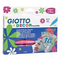 GIOTTO Набор фломастеров Decor Textile, 494800