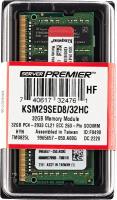 Оперативная память Kingston 32 ГБ DDR4 2933 МГц SODIMM CL21 KSM29SED8/32HC