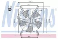 Вентилятор охл двиг NISSENS 85048