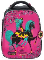 Школьный ранец / рюкзак / портфель для девочки Hummingbird, с расширением, каркасный, ортопедический, 2 отделения, брелок и значок в подарок