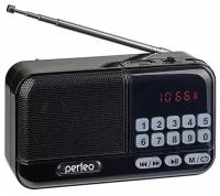 Приемники Perfeo Радиоприемник цифровой Perfeo ASPEN FM+ 87.5-108МГц/ MP3/ питание USB или 18650/черный