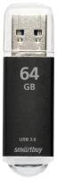 Флеш-накопитель USB 3.0/3.1 Gen1 Smartbuy 64GB V-Cut Black (SB64GBVC-K3)