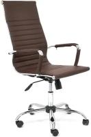 Компьютерное кресло TetChair Urban офисное, обивка: искусственная кожа, цвет: коричневый 36-36