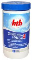 HTH, Многофункц. табл. стабилиз. хлора 5 в 1, MAXITAB ACTION, 200гр. 1,2кг, уп.6