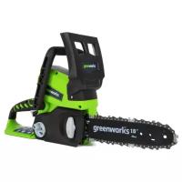 Цепная электрическая пила greenworks G24CS25 0