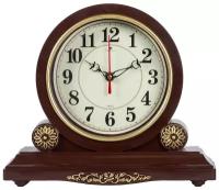 Часы каминные Рубин Классика 3026-002 коричневый 0.5 кг 30 см 25.5 см светлый 9.4 см