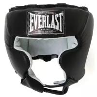 Шлем с защитой щек Everlast USA Boxing Cheek M черн
