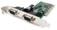 Контроллер COM Gembird SPC-1 в PCI порты 2 внешних COM RS232 MOSCHIP MCS9865