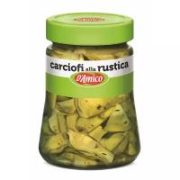 Артишоки по-деревенски 280 г, Carciofi alla rustica D'Amico 280 g