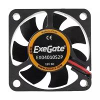 Exegate EX283363RUS Вентилятор ExeGate EX04010S2P, 40x40x10 мм, подшипник скольжения, 2pin, 5500RPM, 22dBA