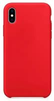 Силиконовый чехол Silicone Case для iPhone X / XS, красный