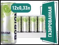 Напиток газированный Borjomi Flavored Water Лайм-Кориандр без сахара, ж/б