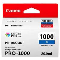Картридж Canon PFI-1000B (0555C001), 80 стр, синий