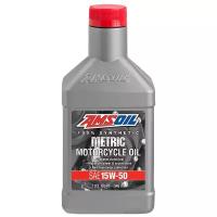 Моторное масло AMSOIL Synthetic Metric Motorcycle Oil 15W-50 0.946 л