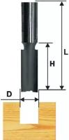 Фреза по дереву пазовая прямая Ø14х51 твердосплав ц/хв 12 энкор Эксперт по ДСП бокс