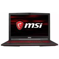 Ноутбук MSI GL63 8SC-019XRU (1920x1080, Intel Core i5 2.3 ГГц, RAM 8 ГБ, HDD 1000 ГБ, GeForce GTX 1650, без ОС)