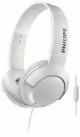 Проводные наушники Philips BASS+ SHL3075, белый