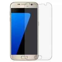 Гидрогелевая защитная пленка для Samsung Galaxy S7 / Противоударная бронированная пленка для Самсунг Галакси С7 с эффектом сомовостонавления / Новое полноэкранное защитное стекло / На весь экран