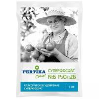 Удобрение FERTIKA Classic Суперфосфат, 1 л, 1 кг, количество упаковок: 36 шт