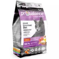 Probalance Сухой корм для кошек с говядиной и ягнёнком, истинное удовольствие 0.4 кг