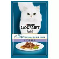 Пауч Gourmet Pearl для взрослых кошек с ягненком 85г 12215290
