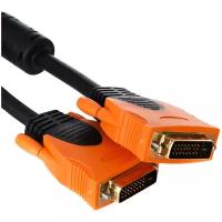 Aopen ACG446D-5M Кабель DVI-DVI Dual Link 25M-25M, 5m, 2 фильтра Qust