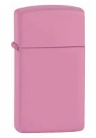 Zippo Slim зажигалка бензиновая Pink Matte 1 шт. 42 г