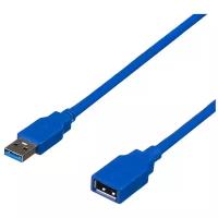 Кабель Atcom USB - USB (AT6148), синий