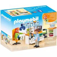 Набор с элементами конструктора Playmobil City Life 70197 Врач-окулист