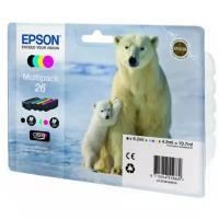 Картридж Epson C13T26164010, 220 стр, многоцветный